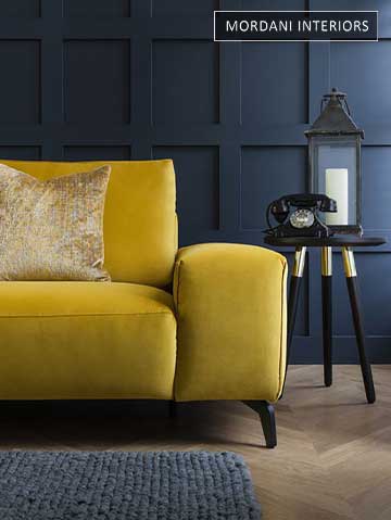 How a Yellow Suede Upholstery Can you placed well. 
