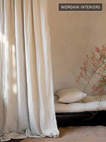 History of 100% Linen Curtains 