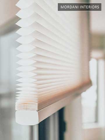 What are honeycomb blinds?