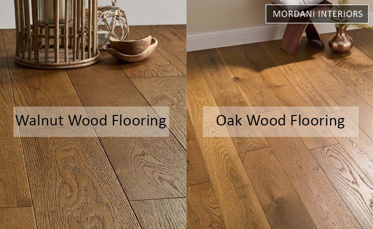 Walnut Wood Flooring Vs Oak Wood Flooring