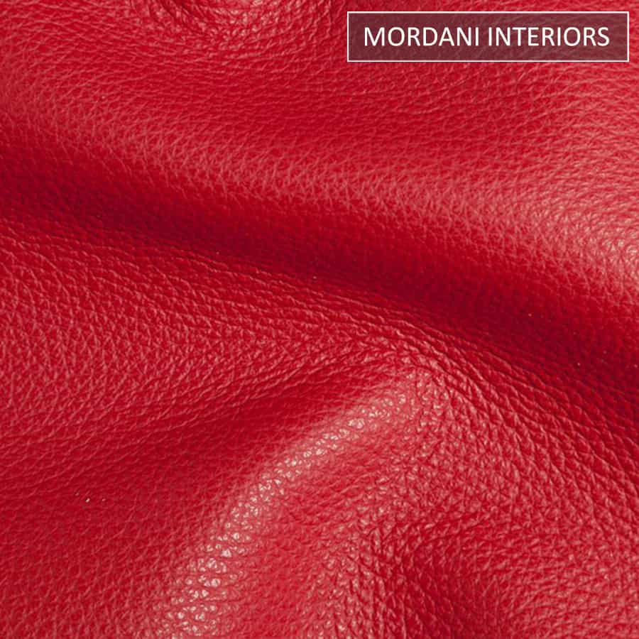 Red Bentley Sarom Synthetic Leather Upholstery