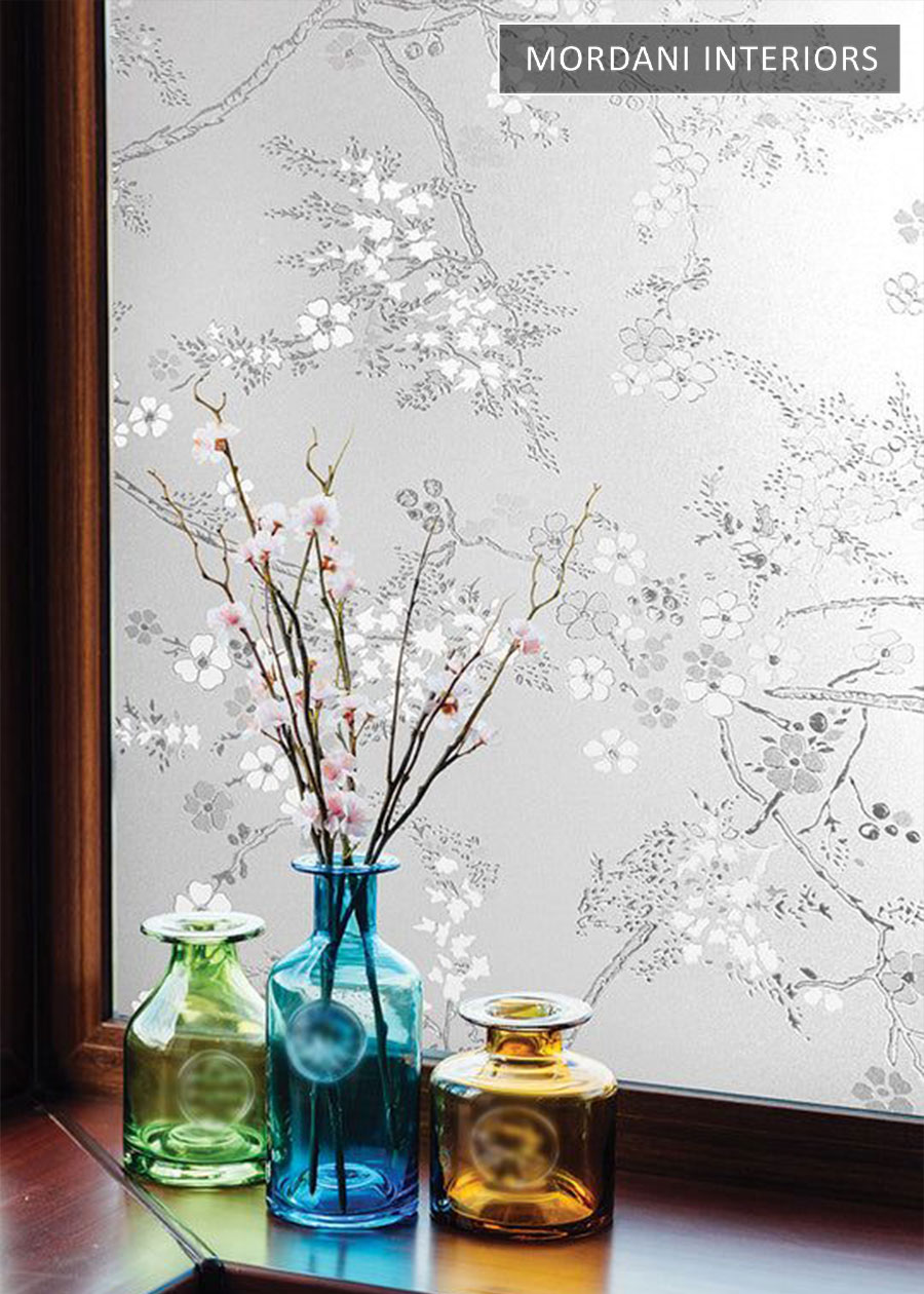 Cherry Blossoming Designer Window Glass Film