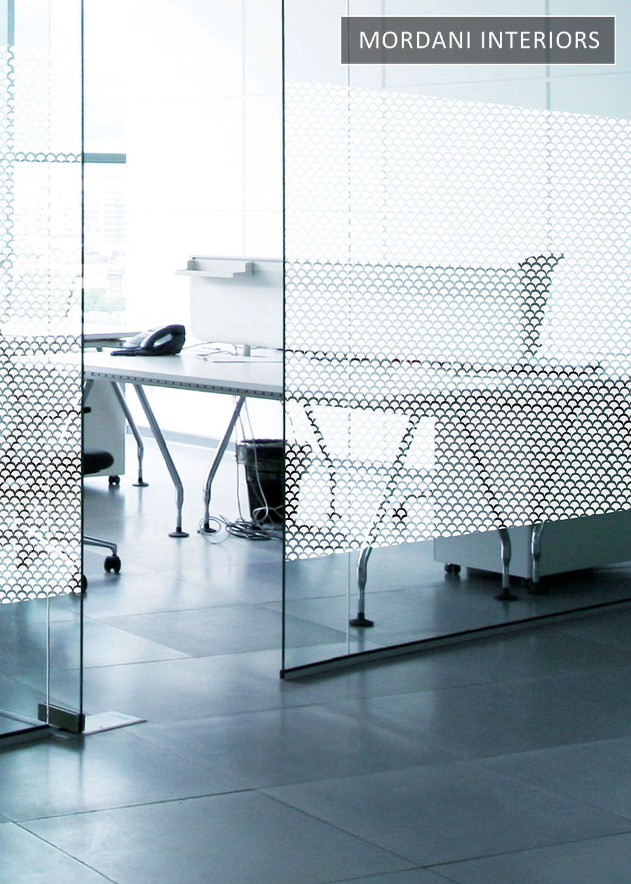Circular Decorative Office Partition Film