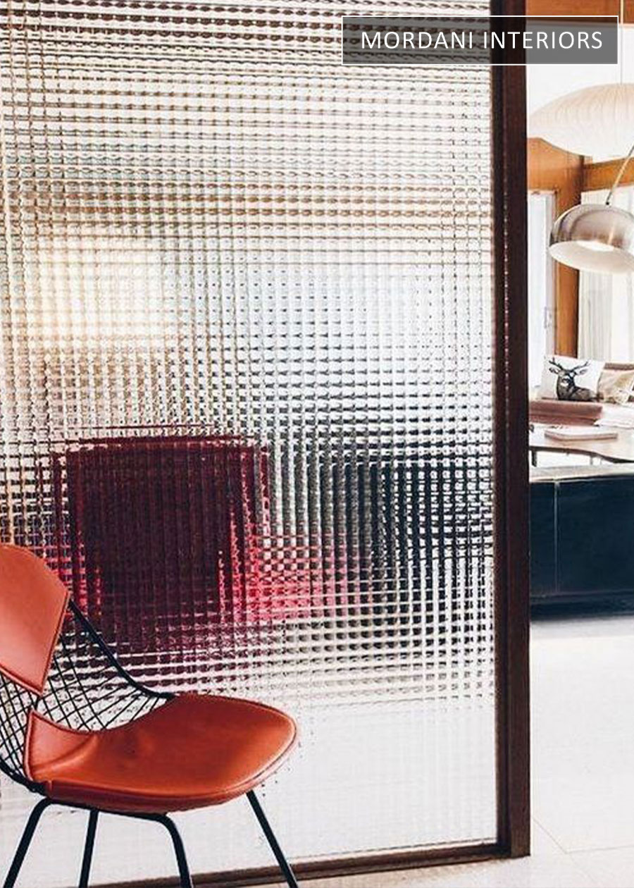 Diamond in a Circle Designer Glass Film