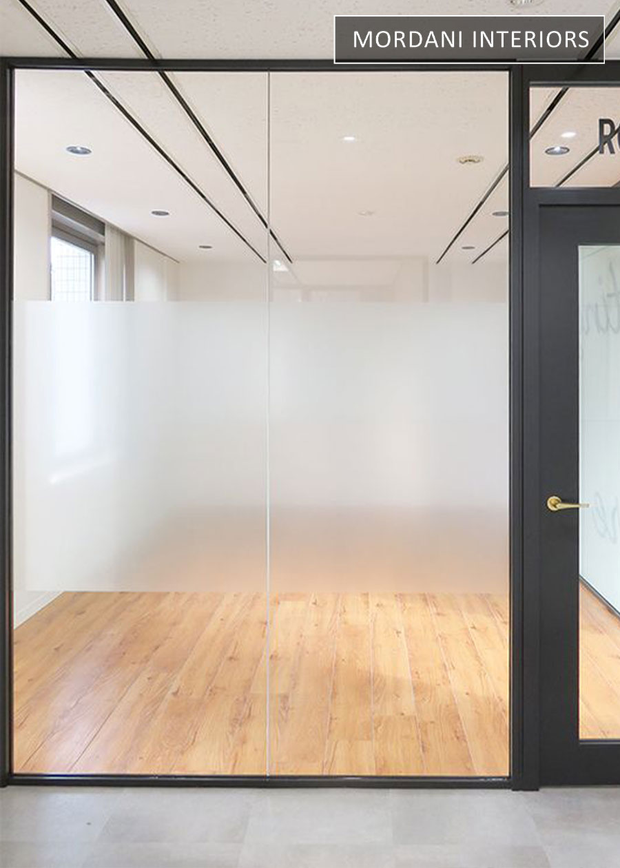 Privacy Light Frosted Partition Glass Film