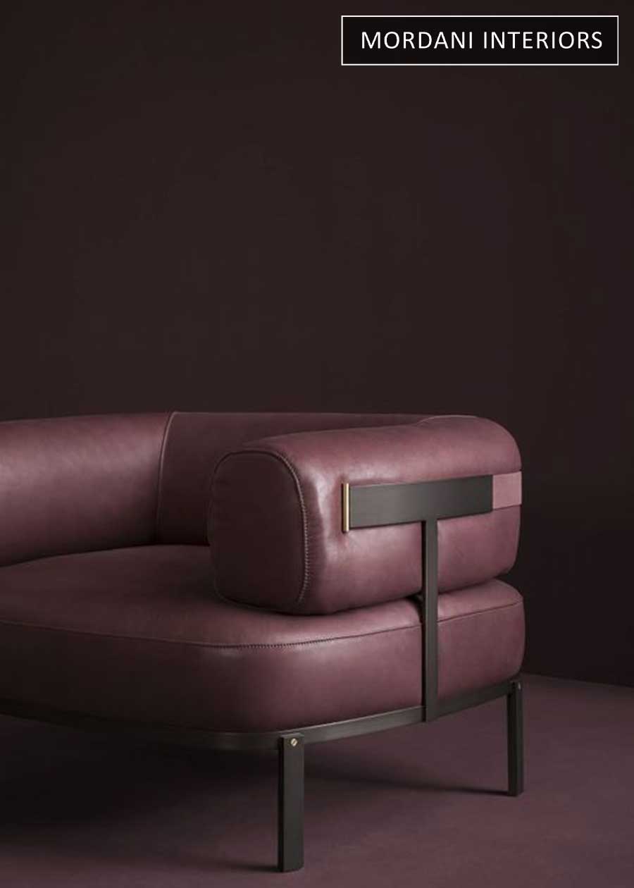 Mouve Genuine Italian Leather Upholstery