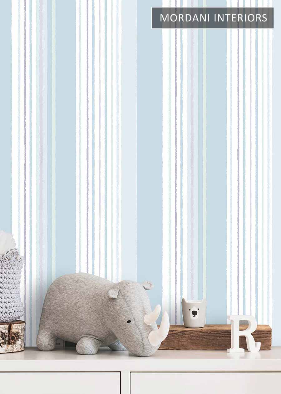 KIDS STRIPES WALLPAPER