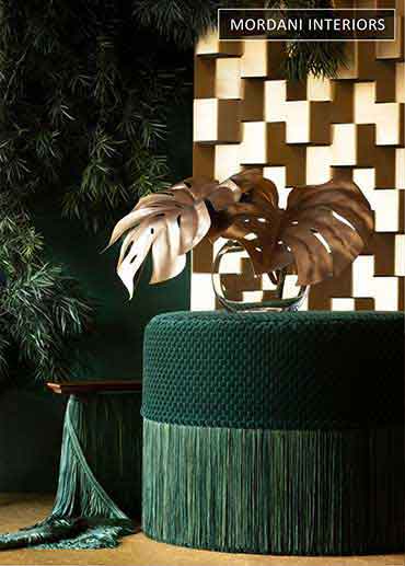Basil Green Velvet Upholstery Fabric 