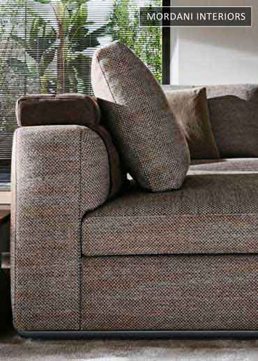 Brown  Texture Chenille Upholstery