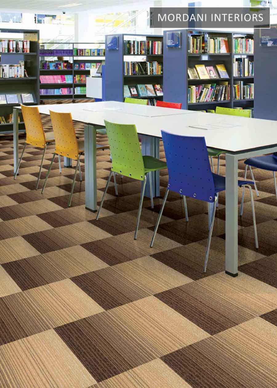 Dark Brown Melody Heritage Carpet Tiles