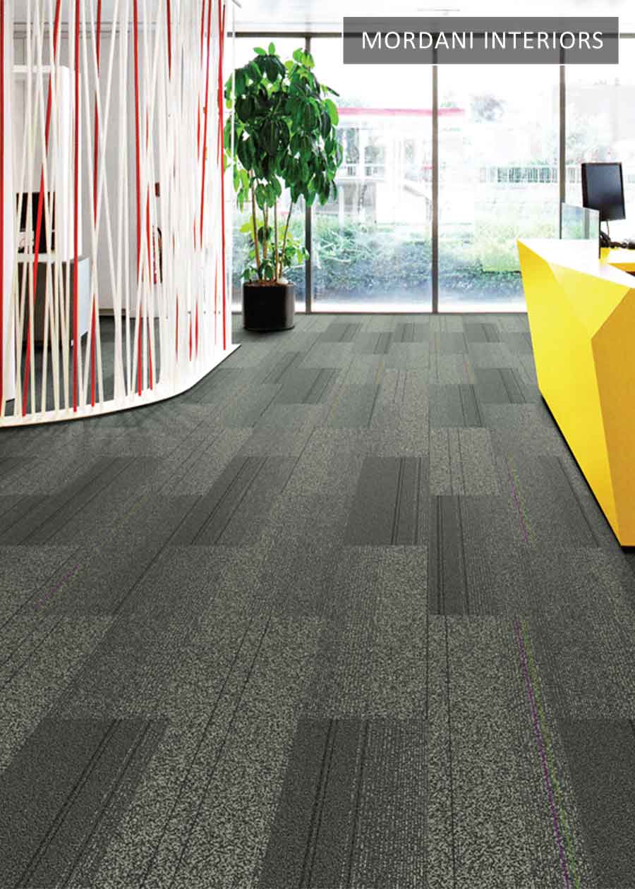 Dark Grey Melody Heritage Carpet Tiles