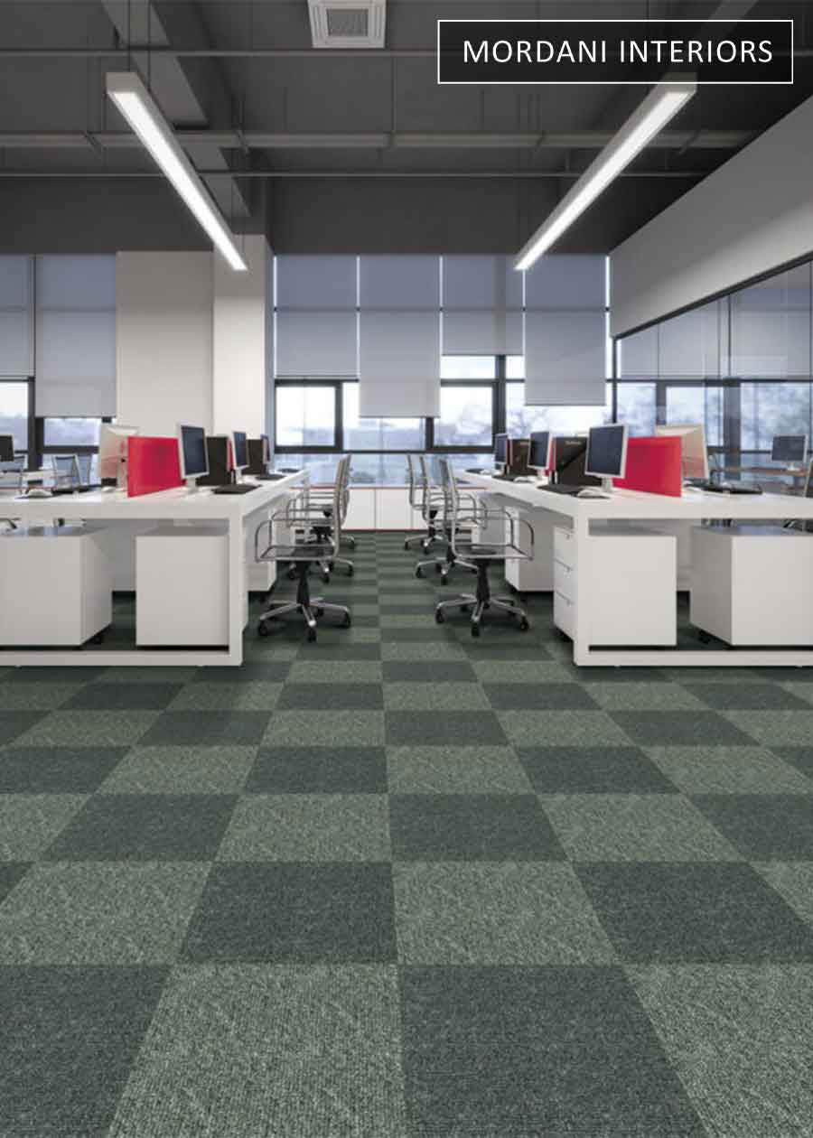 Dark Grey & Grey Miko Air Heritage Carpet Tiles