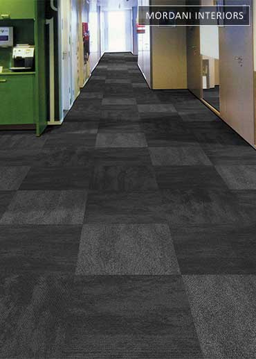Black & Grey Topaz Heritage Carpet Tiles