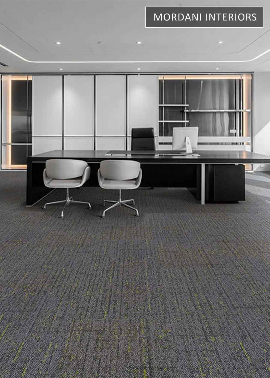 Green & Grey Topaz Heritage Carpet Tiles