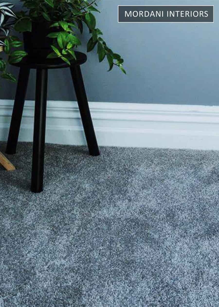 Sky Blue Hego Silky Wall to Wall Carpet