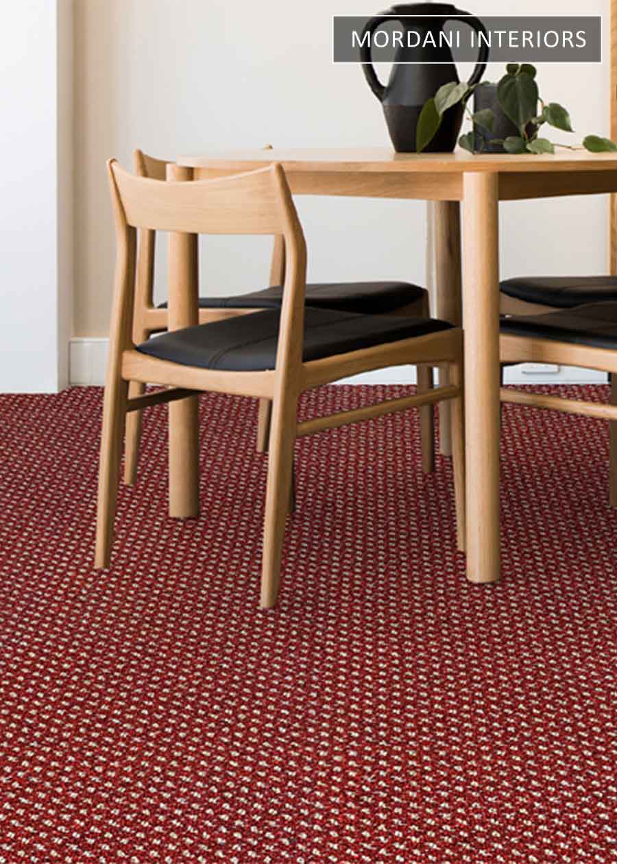 Red Hego Connect Wall to Wall Carpet