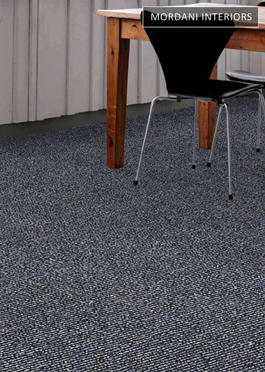 Black & Grey Hego Linera Wall to Wall Carpet