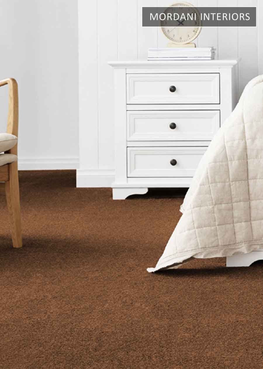 Dark Brown Hego Silky Plus Wall to Wall Carpet