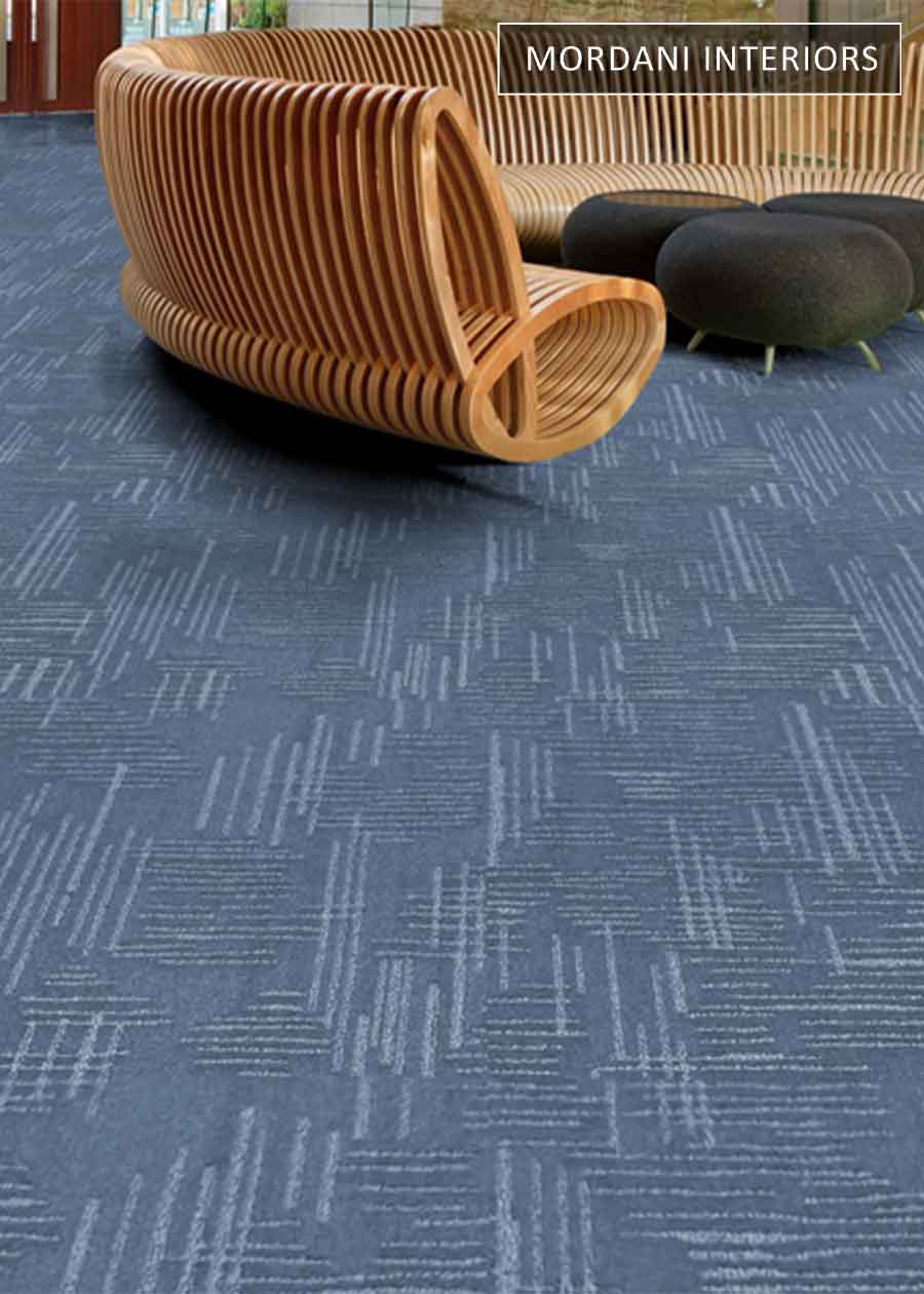 Blue Hego Vision Wall to Wall Carpet