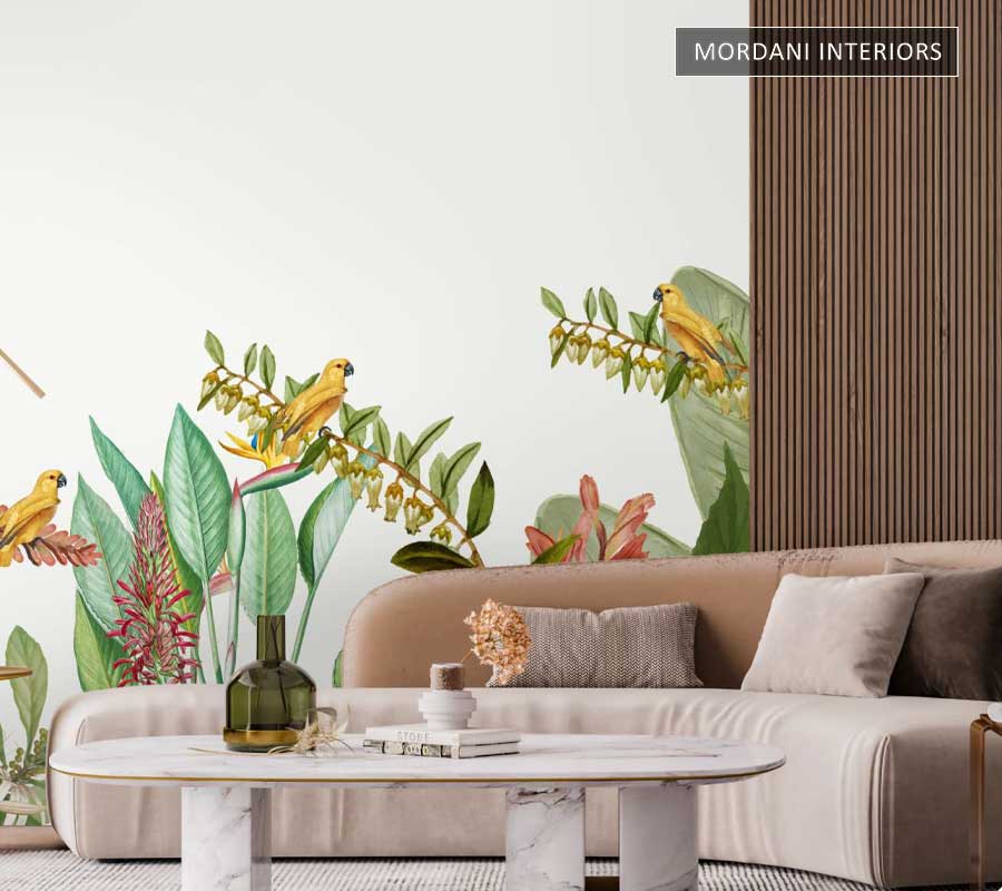 MODERN PRINT TROPICAL WALL MURALS _ M