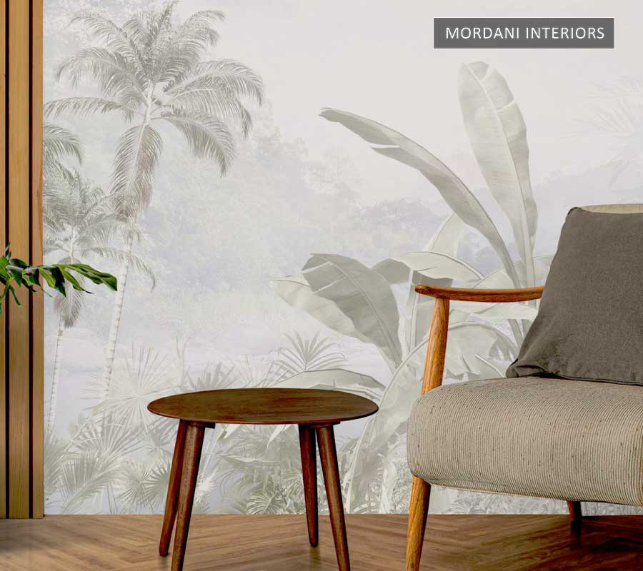 VINTAGE MOUNTAIN VIEW TROPICAL WALL MURALS _ M
