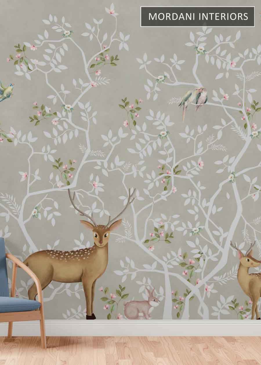 MAGICAL FOREST KIDS WALL MURALS _ D