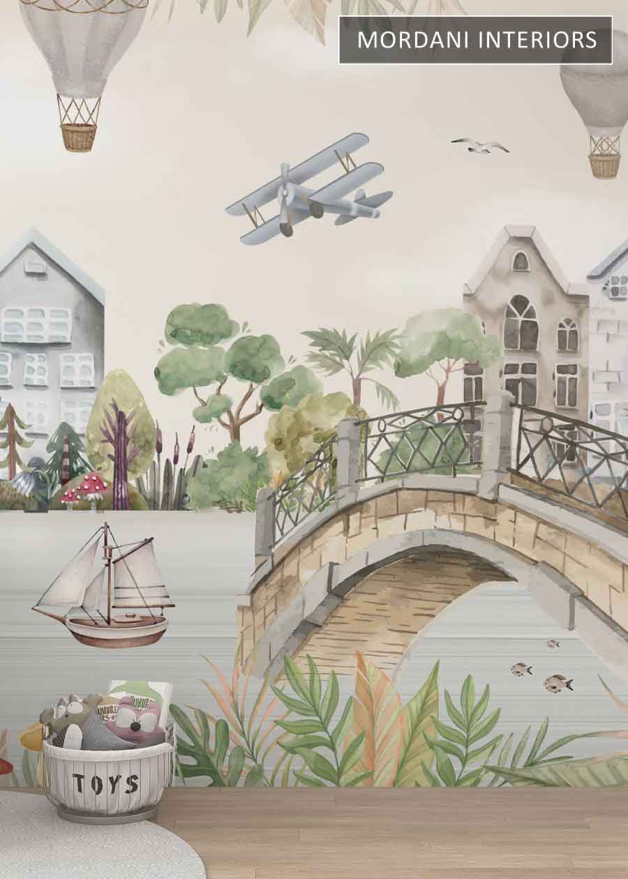 WONDERLAND KIDS WALL MURALS _ D