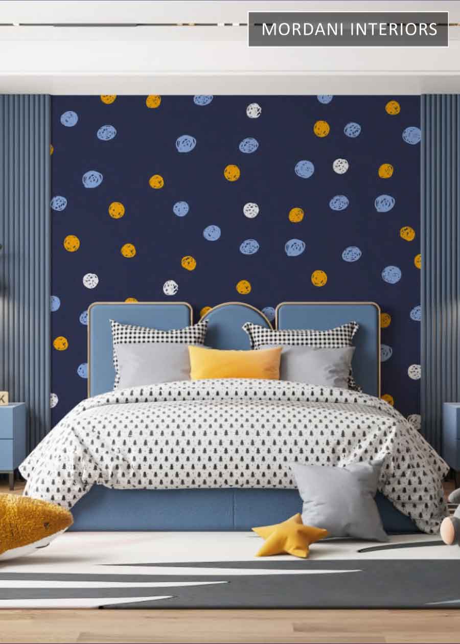 POLK DOTS KIDS WALL MURALS _ D