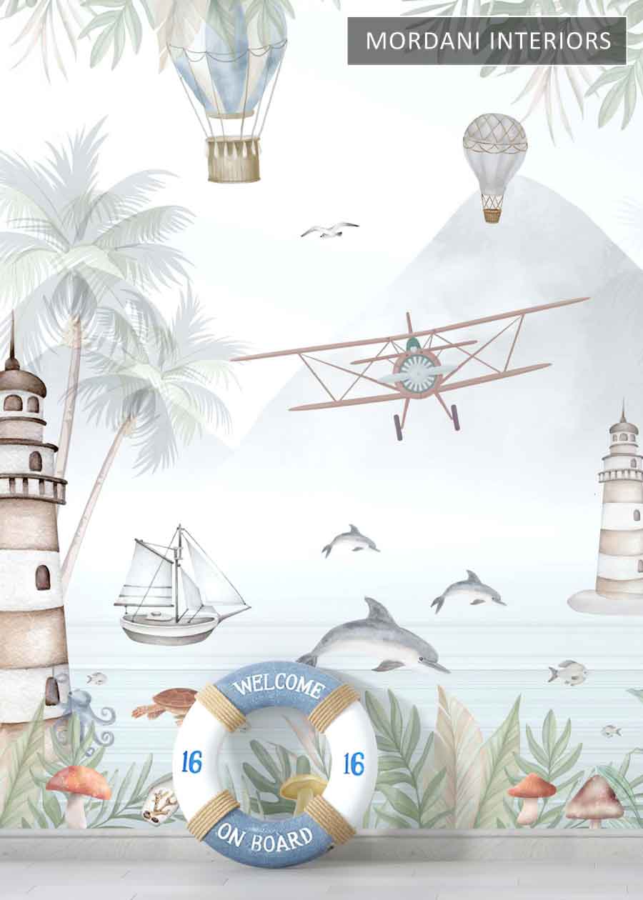 NAUTICAL WONDERLAND KIDS WALL MURALS _ D
