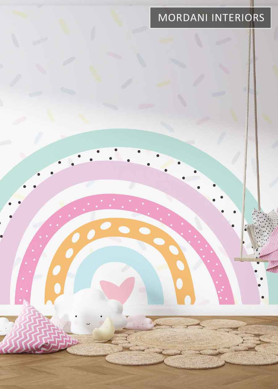 RAINBOW DREAMS KIDS WALL MURALS _ D