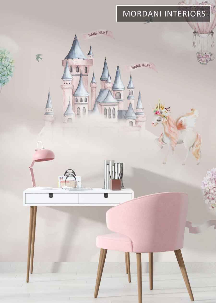 DREAME CASTLE KIDS WALL MURALS _ D