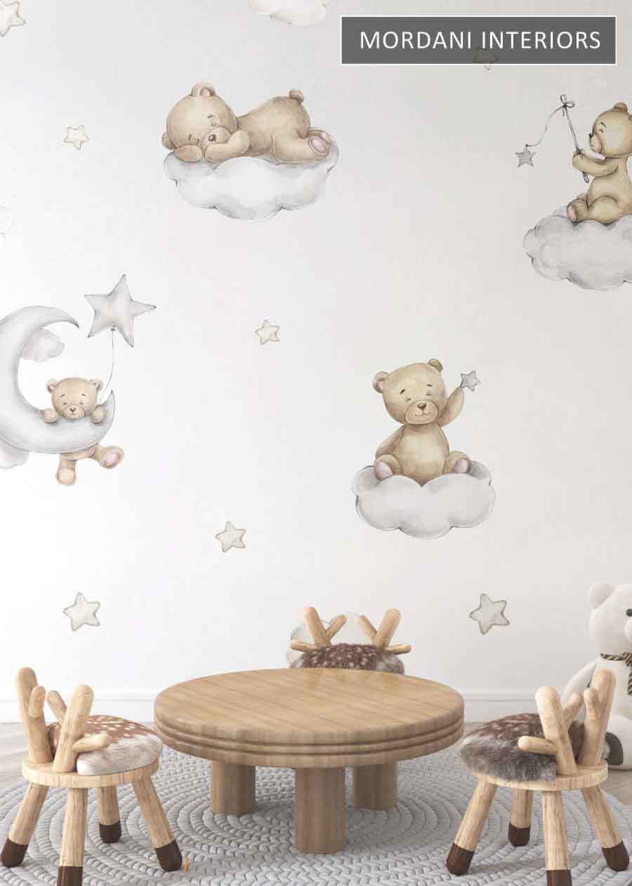 LITTLE BEAR KIDS WALL MURALS _ D