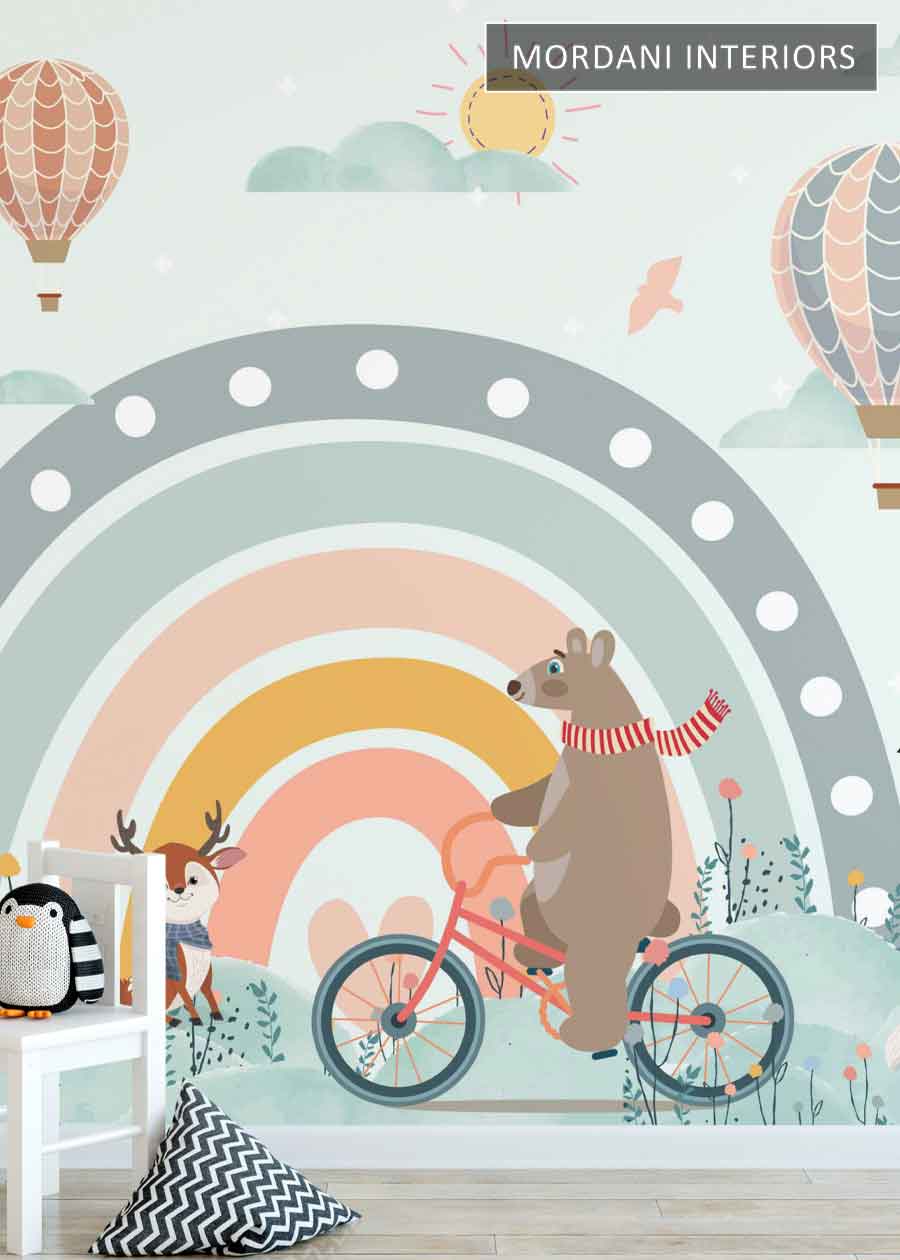 RAINBOW KIDS WALL MURALS _ D