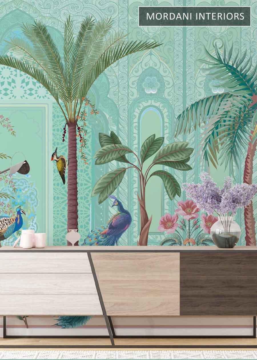 PAKHI ETHNIC WALL MURALS _ D