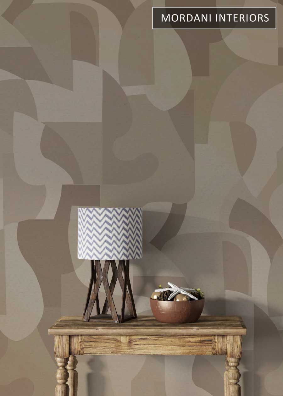 ART DECO ABSTRACT WALL MURALS _ D