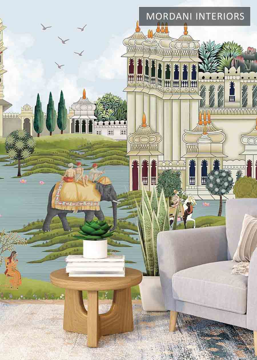 JAL MAHAL ETHNIC WALL MURALS _ D