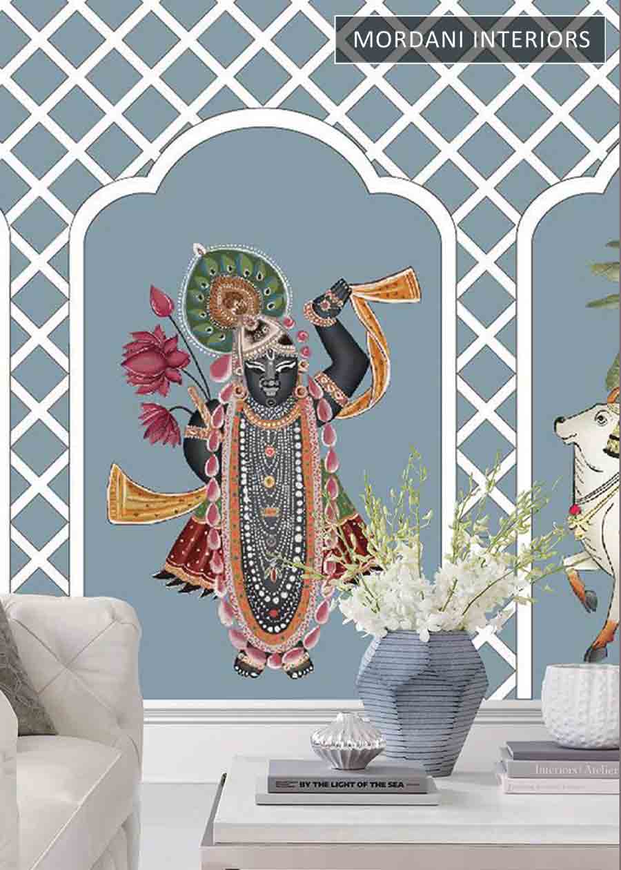 SHRI NATH JI ETHNIC WALL MURALS _ D