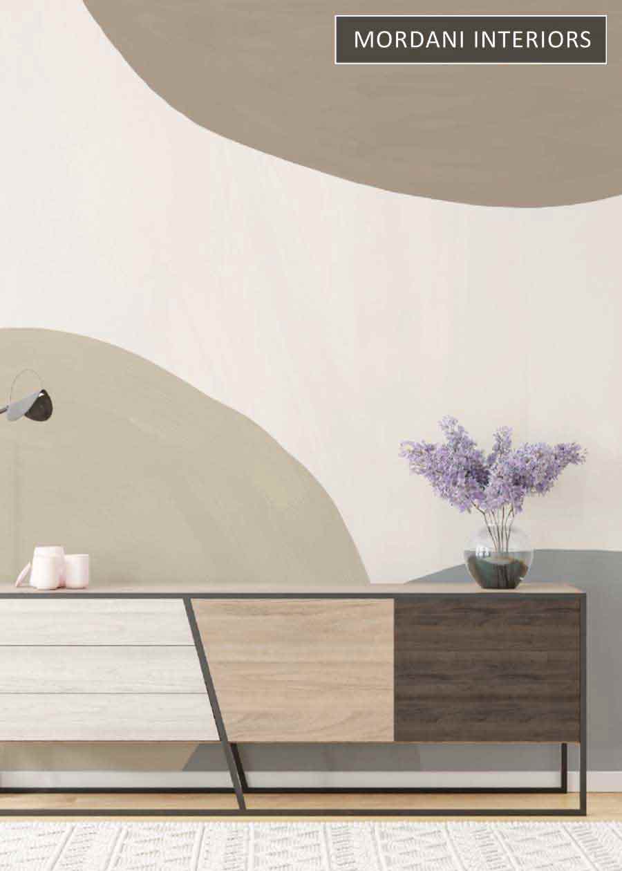 CALM ABSTRACT WALL MURALS _ D