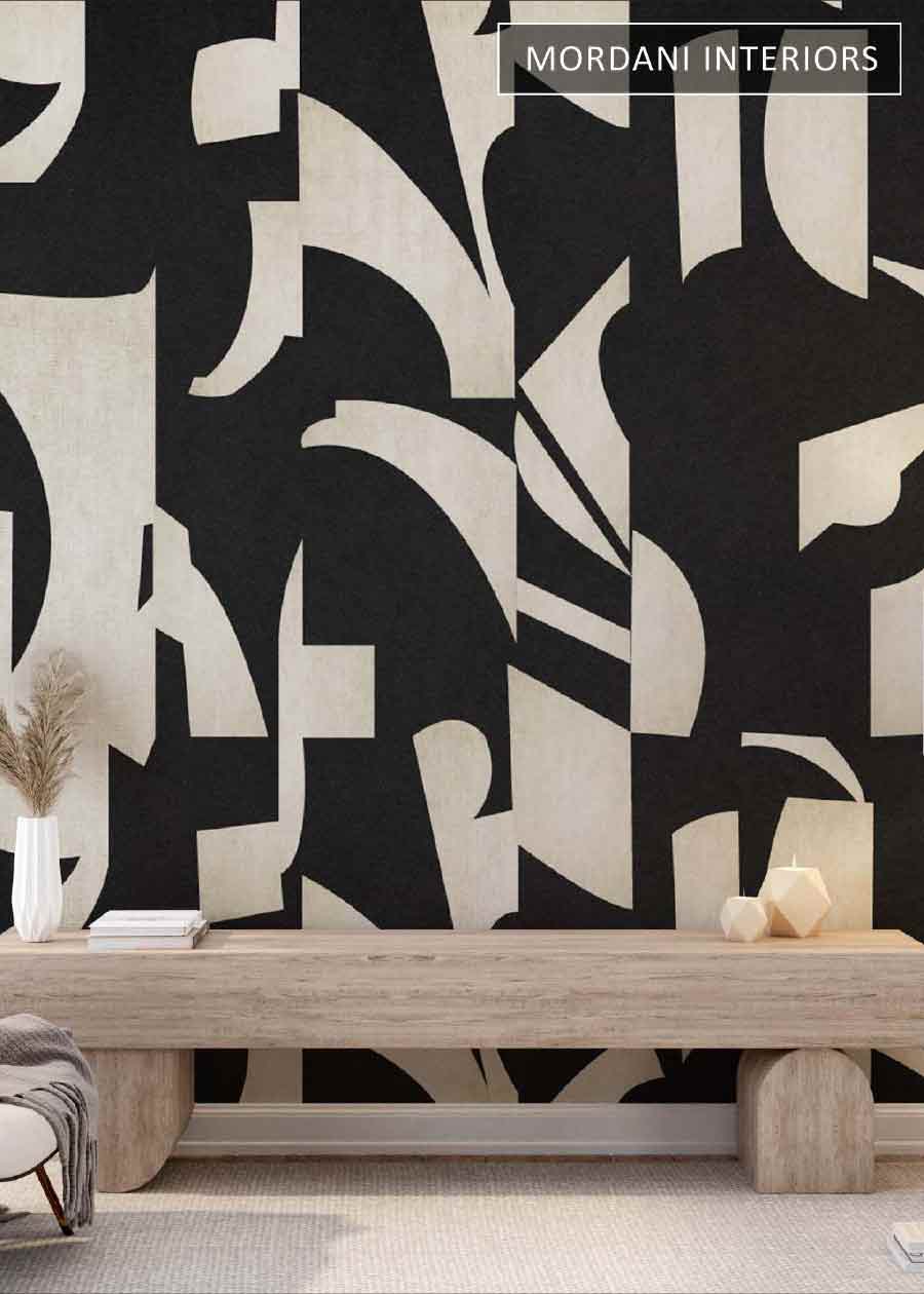 MYSTERY ABSTRACT WALL MURALS _ D