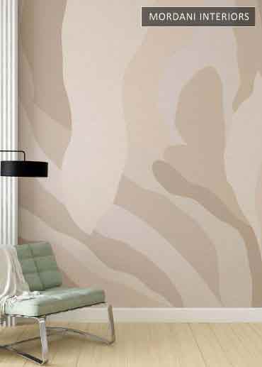 EARTHERN MELODY ABSTRACT WALL MURALS _ D
