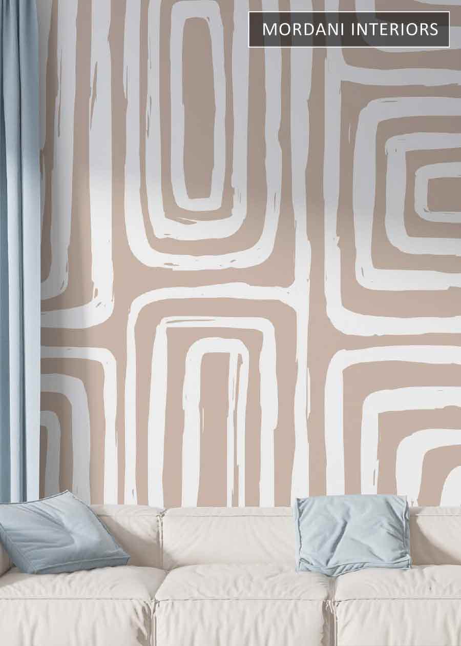 MAZE ABSTRACT WALL MURALS _ D