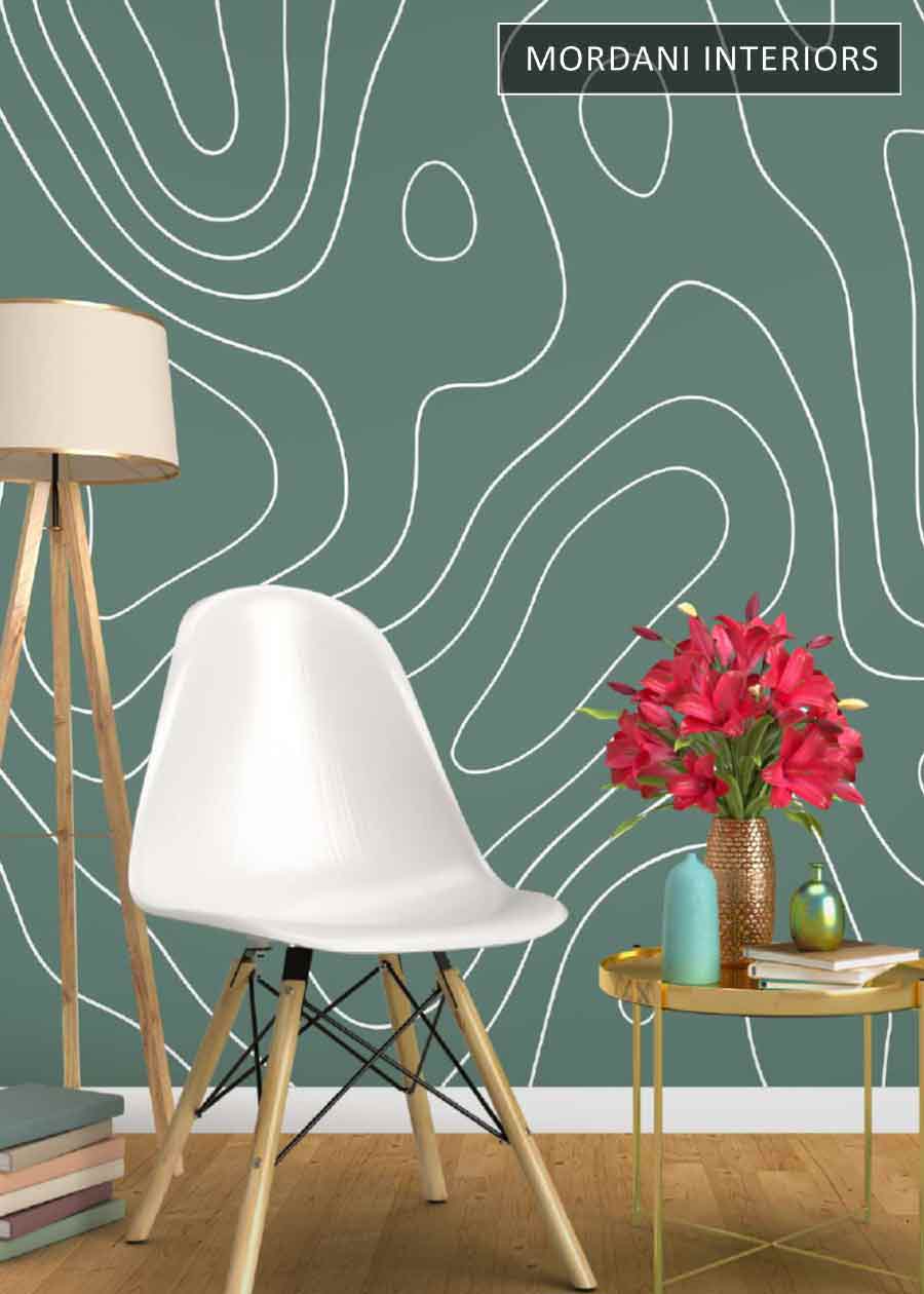 ABSTRACT STROKES ABSTRACT WALL MURALS _ D