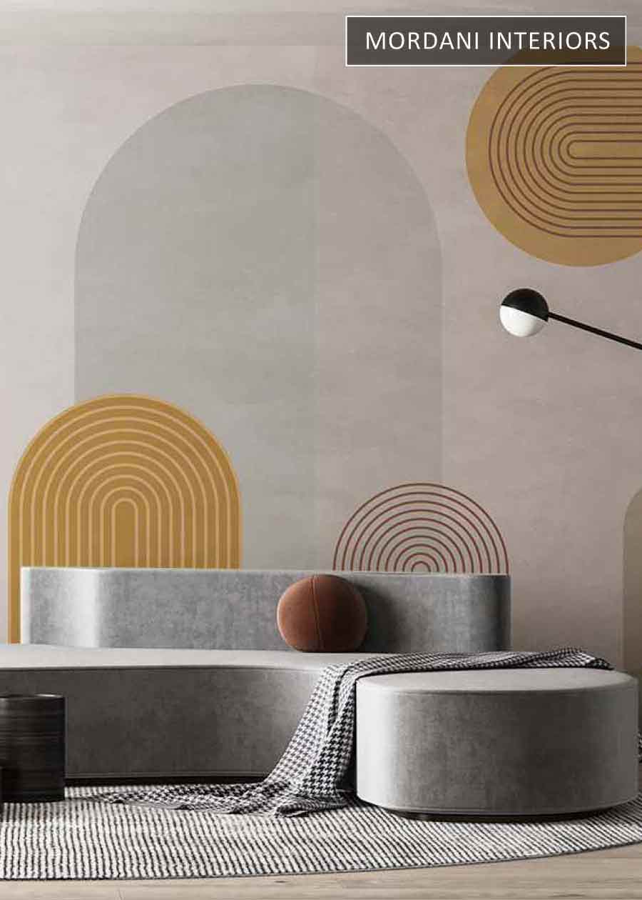 RUSCHA ABSTRACT WALL MURALS _ D