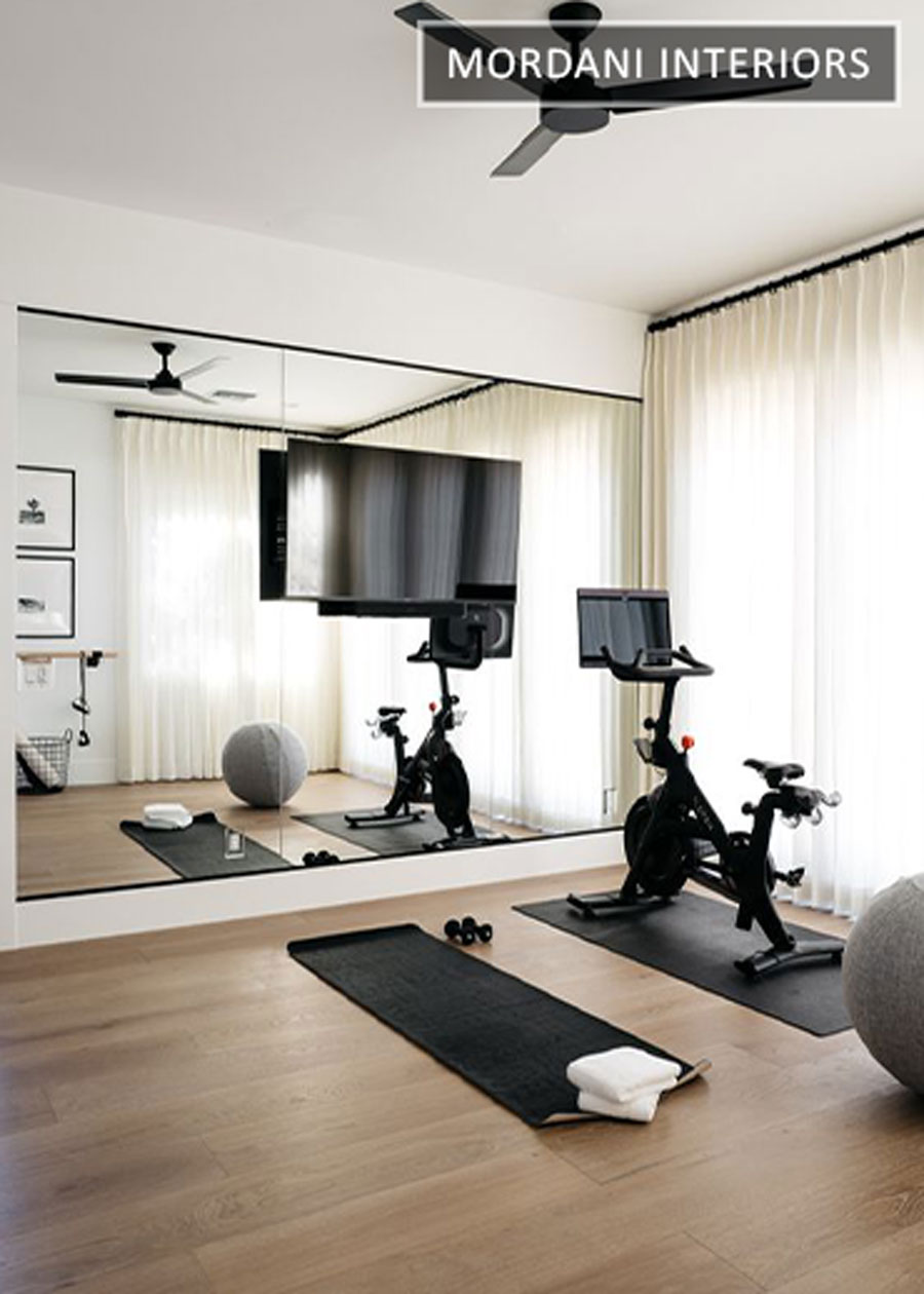 Natural Oak Cushioned Gym Flooring