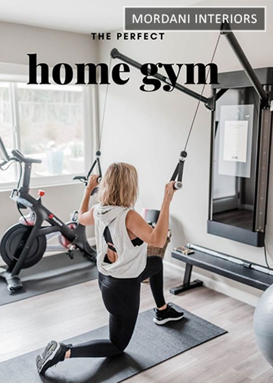 White Oak Cushioned Gym Flooring | Mordani Interiors