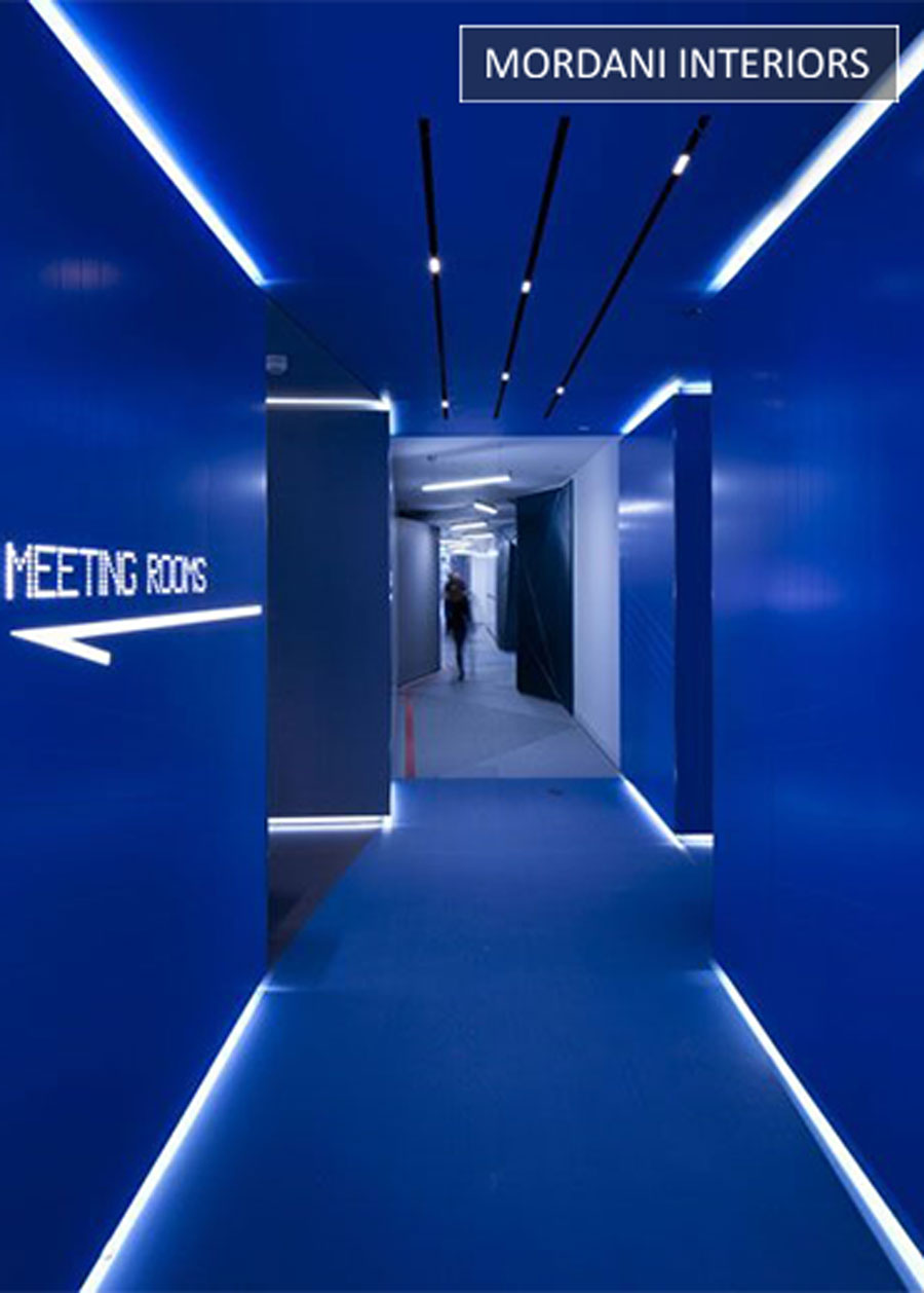 Blue Gym Flooring
