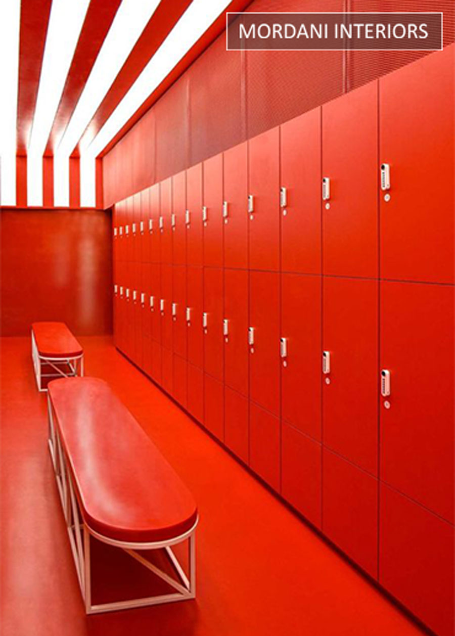 Red Gym Flooring