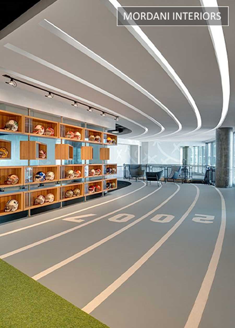 Grey Gym Flooring