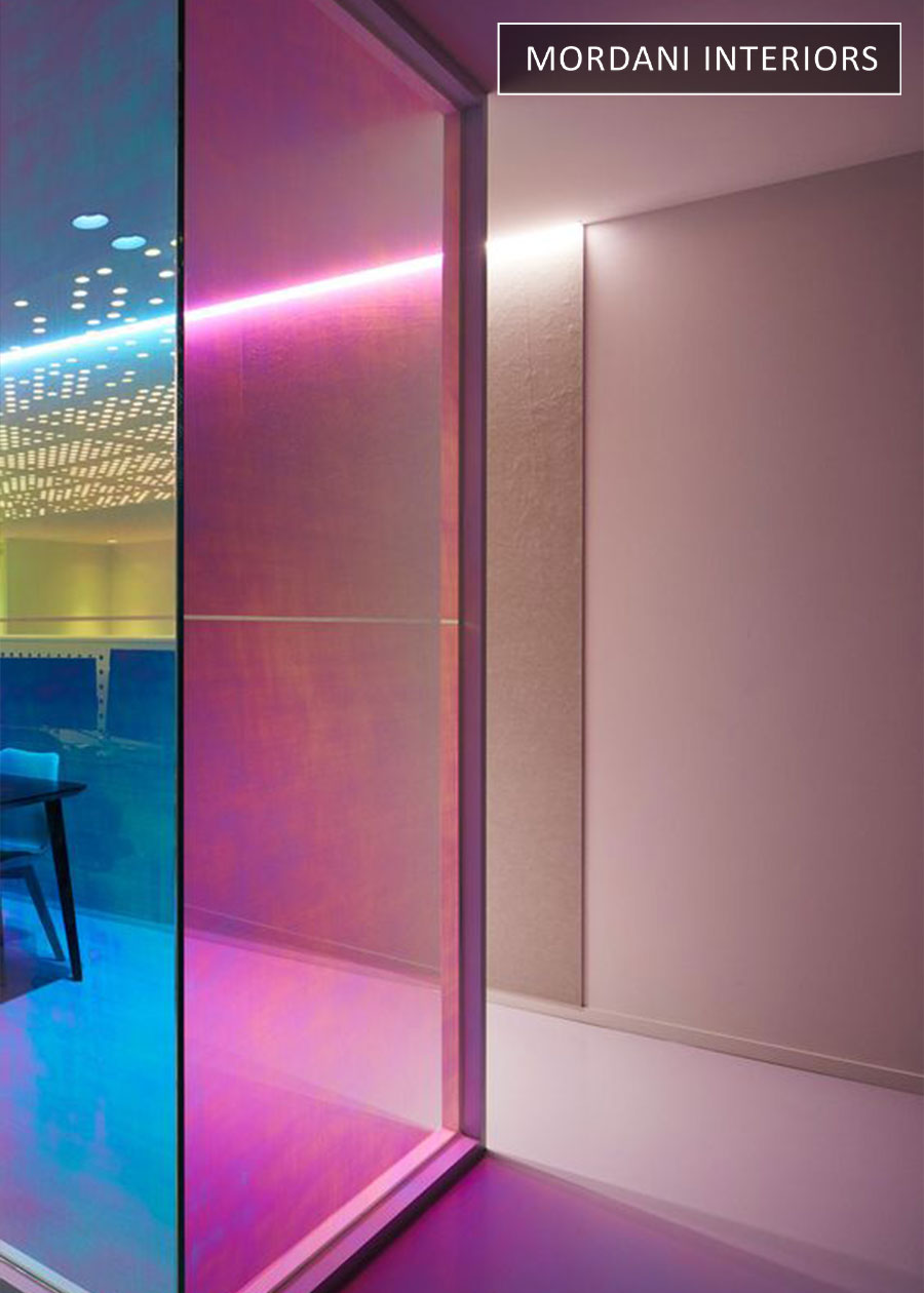 Pink Tinted Glass Film