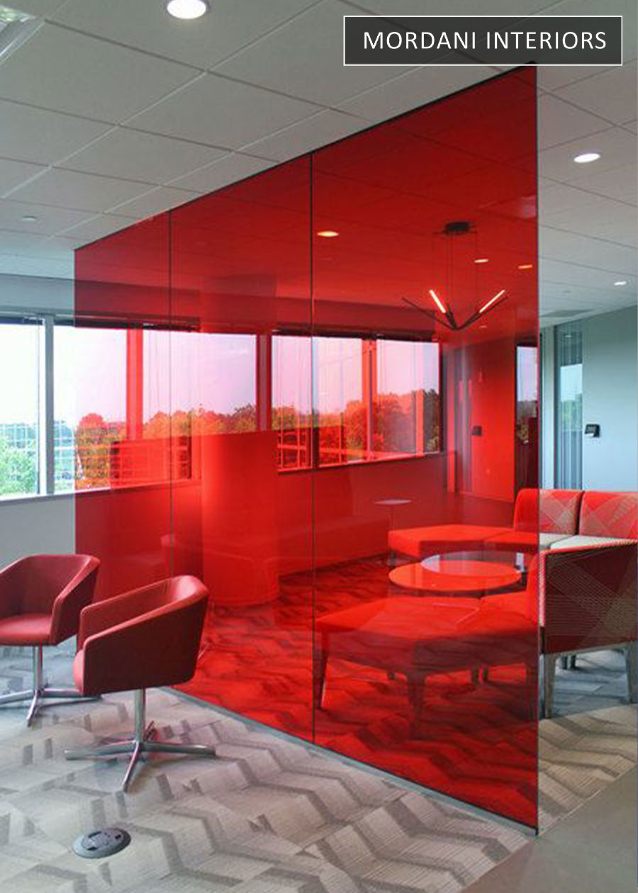 Red Color Tinted Glass Film